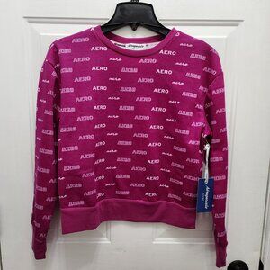 NWT Aeropostale Sport Crew Sweater Size S